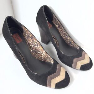 Missoni for Target 8 1/2 Suede 4 inch Heels